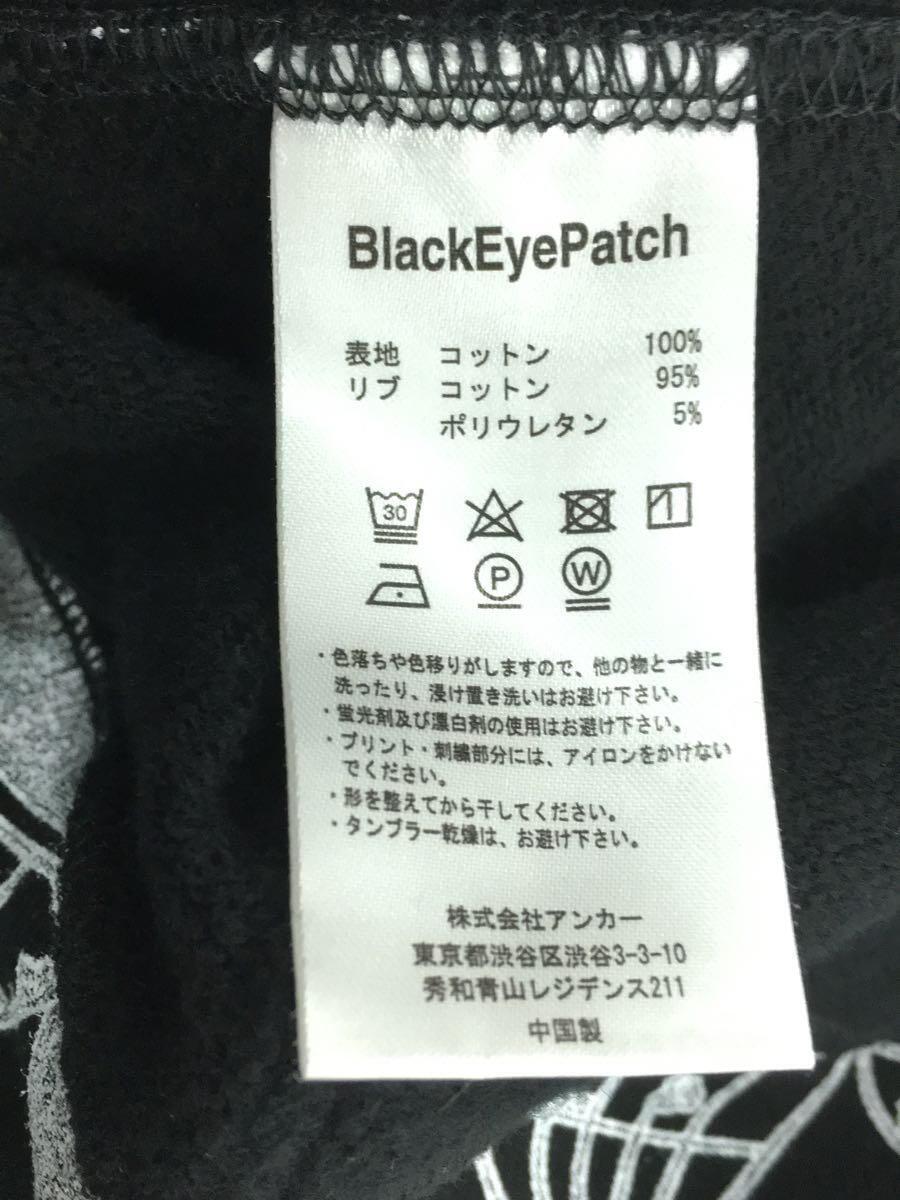 Blackeyepatch◆パーカー/L/コットン/ブラック/総柄_画像4