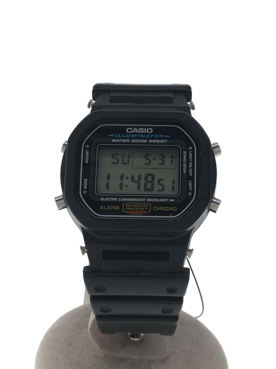 CASIO◆クォーツ腕時計/デジタル/-/BLK/BLK/DW-5600E