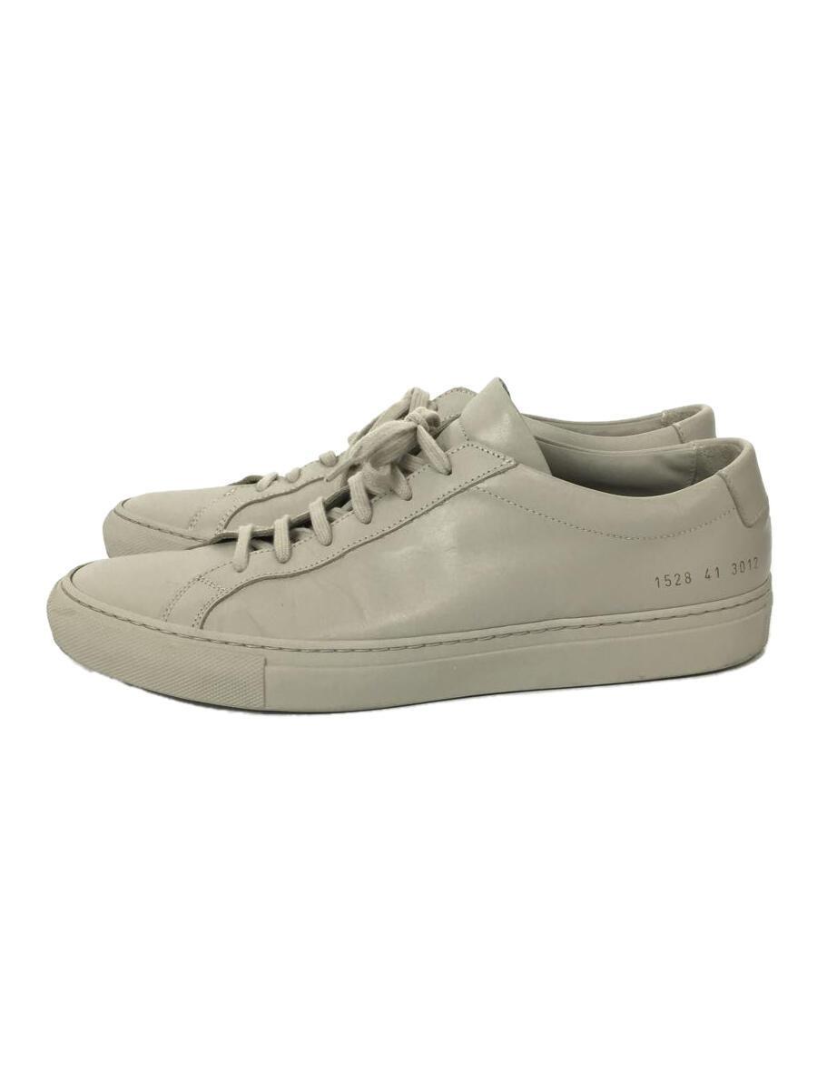 (税込) COMMON PROJECTS◆ローカットスニーカー/41/GRY/レザー/ソール汚れ 27.0cm (税込) COMMON PROJECTS◆ローカットスニーカー/41/GRY/レザー/ソール汚れ 27.0cm