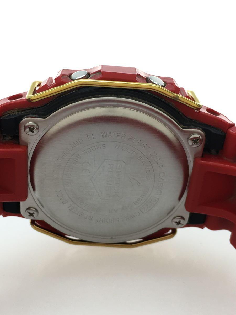 国内正規輸入品 CASIO◇ソーラー腕時計・G-SHOCK/デジタル/RED