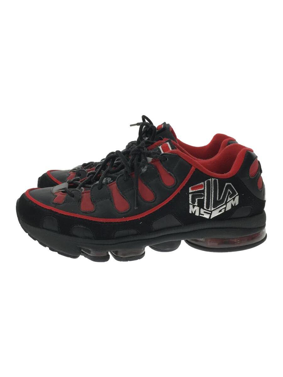 FILA◆ローカットスニーカー/27cm/BLK_画像1