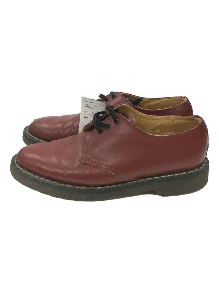 Dr.Martens◆3Hシューズ/UK6/BRD/レザー/434154_画像1