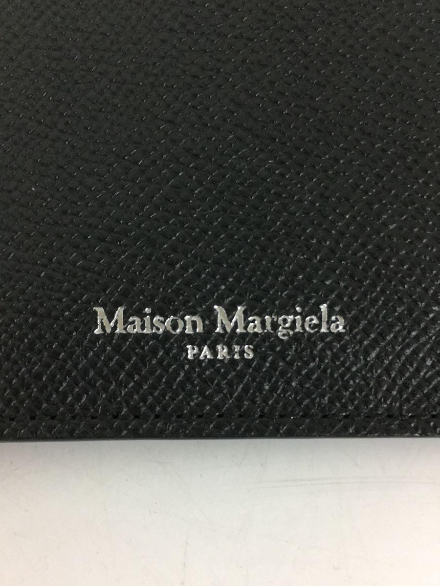 Maison Margiela◆ネックポーチ/フォンポーチ/ポーチ/レザー/ブラック/スマートフォン/ホルダー_画像5