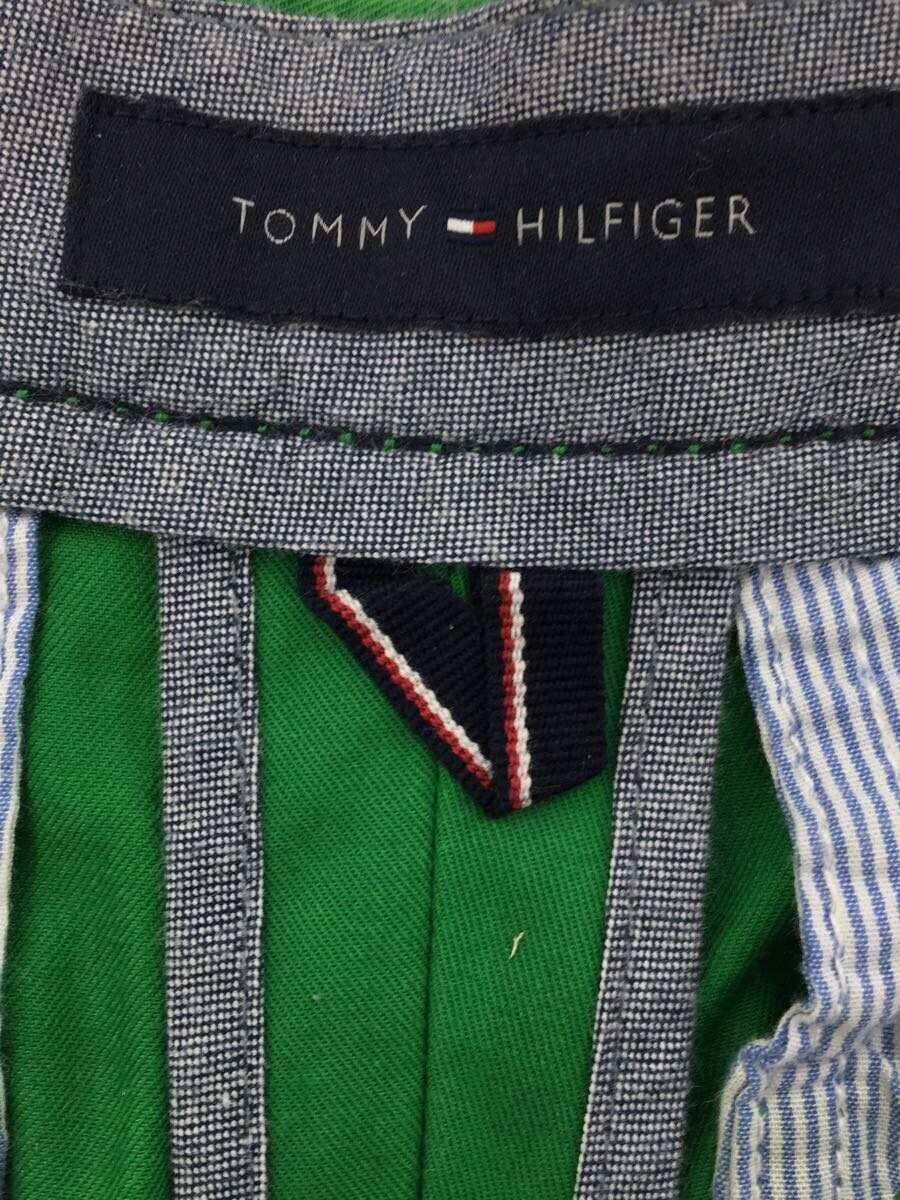 TOMMY HILFIGER◆CUSTOM FIT/カスタムフィット/ボトム/30/コットン/GRN/無地_画像4