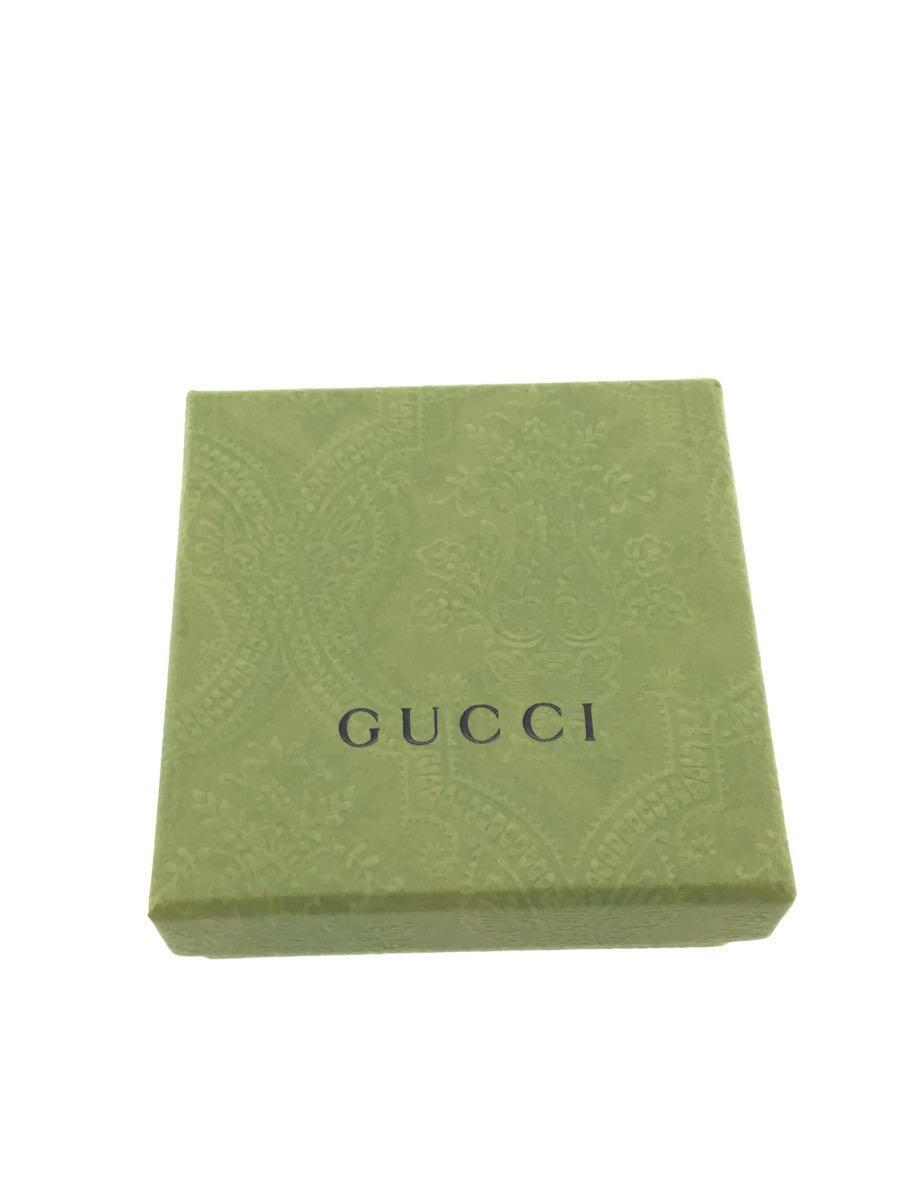 GUCCI◆ブレスレット/-/GRN/メンズ/ロゴ スリム エナメル ブレスレット_画像4