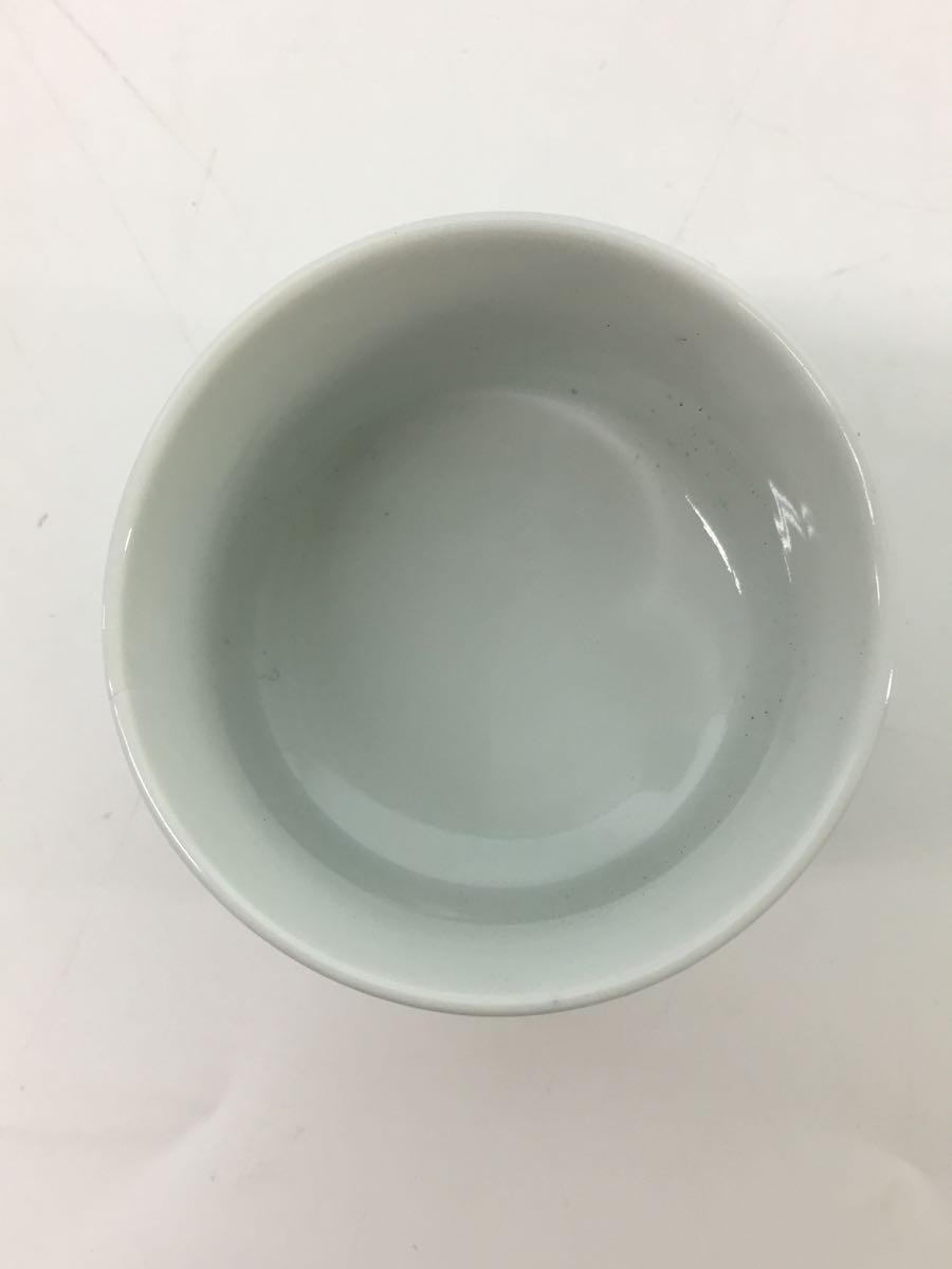 急須/湯呑×5/茶器/6点セット/ネイビー/有田焼/花柄