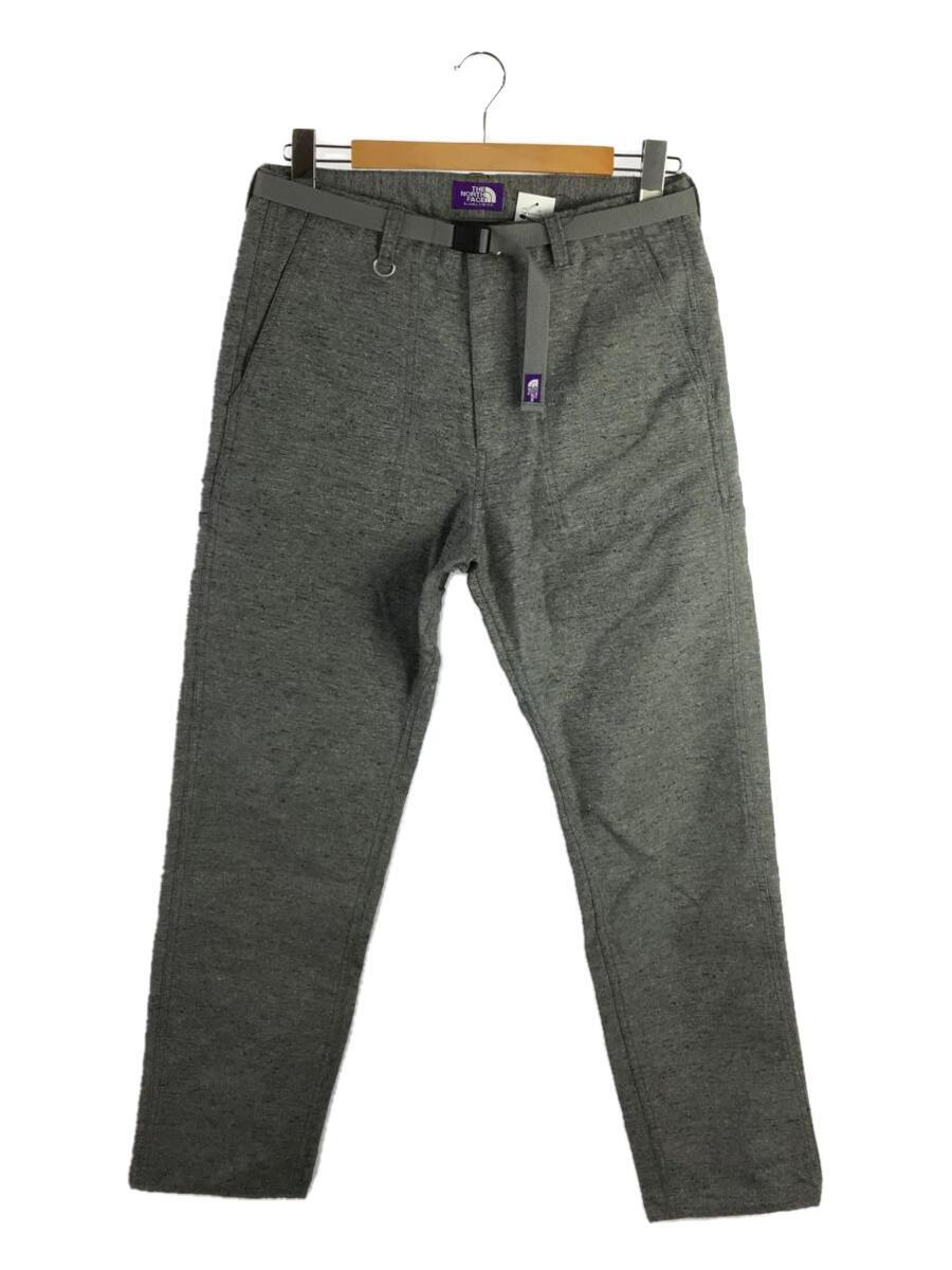 THE NORTH FACE PURPLE LABEL◆JAZZ NEP MOUNTAIN PANTS WITH BELT/32/コットン/グレー/NT5765N