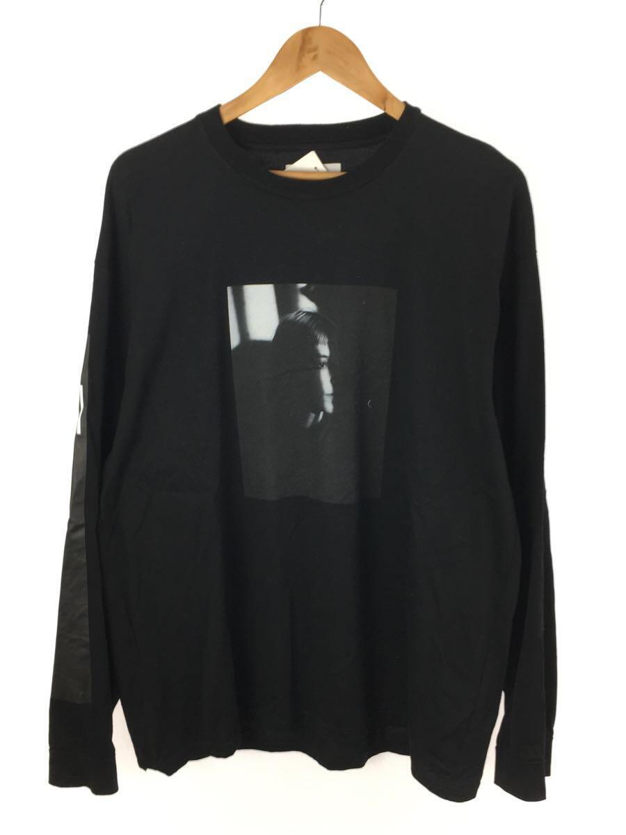 2022年新作 stein◇21AW/OVERSIZED TEE/長袖Tシャツ/M/コットン/BLK