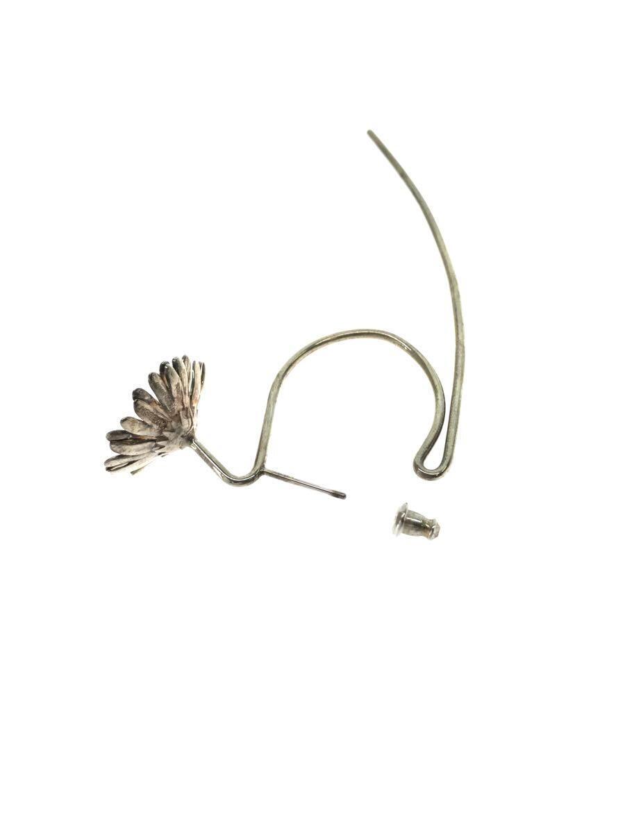 AMBUSH* one-side ear flower design earrings /SV925/SLV/ men's /12111562
