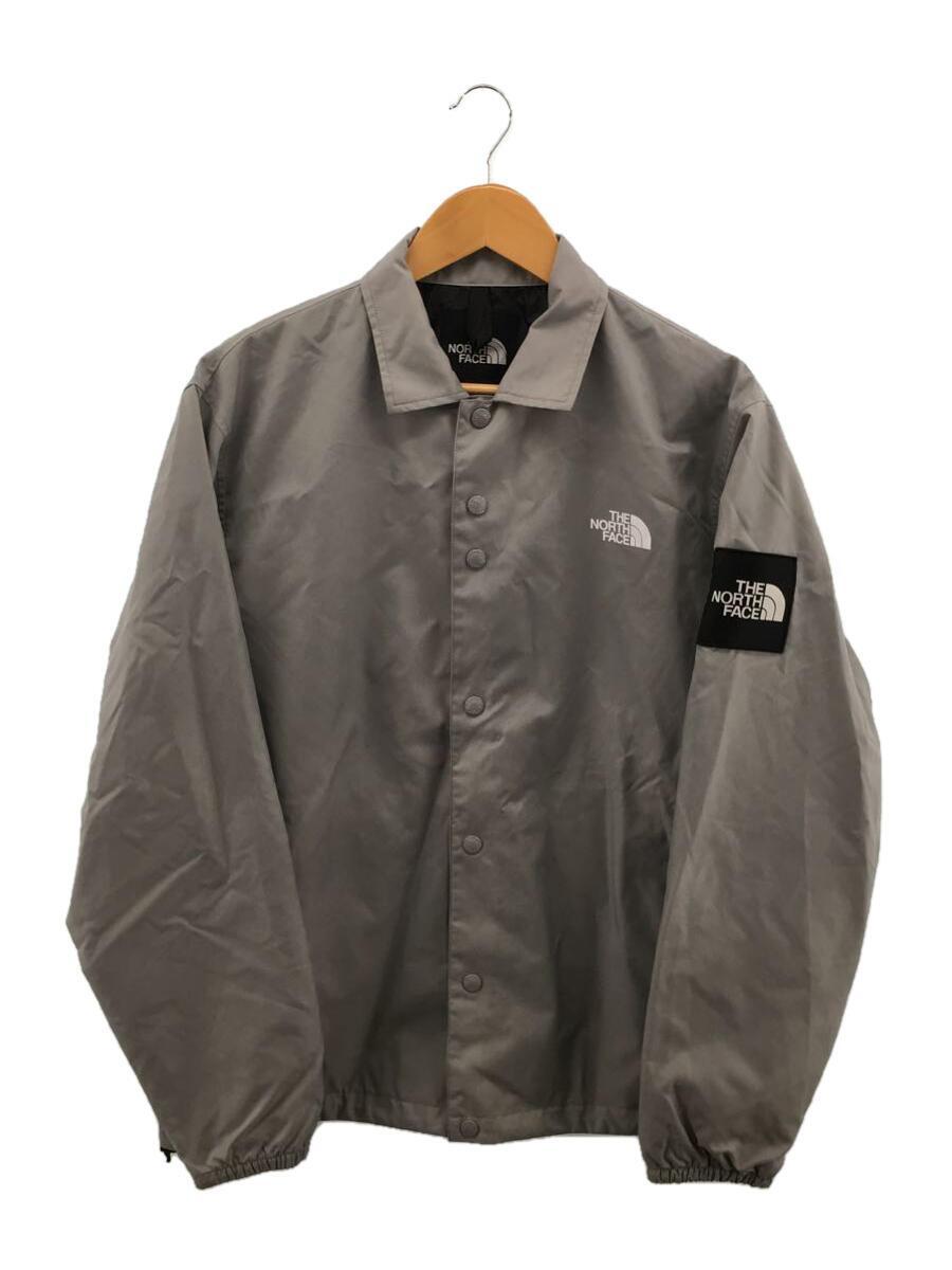 THE NORTH FACE◆THE COACH JACKET_ザ コーチジャケット/L/ナイロン/GRY/無地の画像1