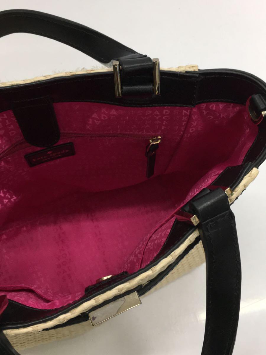 kate spade new york◆ハンドバッグ/-ブラック/HOUSTON STREET LEO_画像7