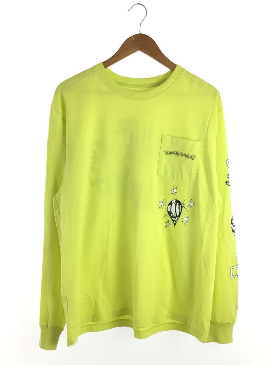 激安超安値 CHROME HEARTS◇長袖Tシャツ/XL/コットン/GRN/MATTY BOY