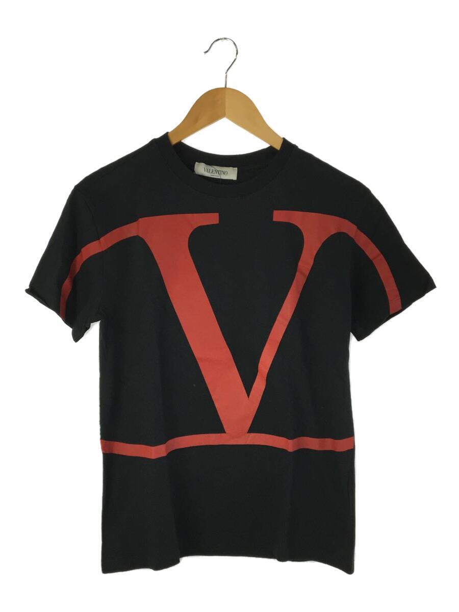 VALENTINO◆Tシャツ/XS/コットン/BLK/0000045669 01_画像1
