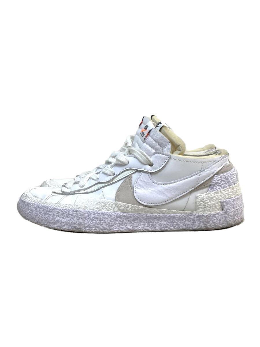 NIKE◆SACAI X BLAZER LOW_サカイ X ブレーザー ロー/28cm/ホワイト