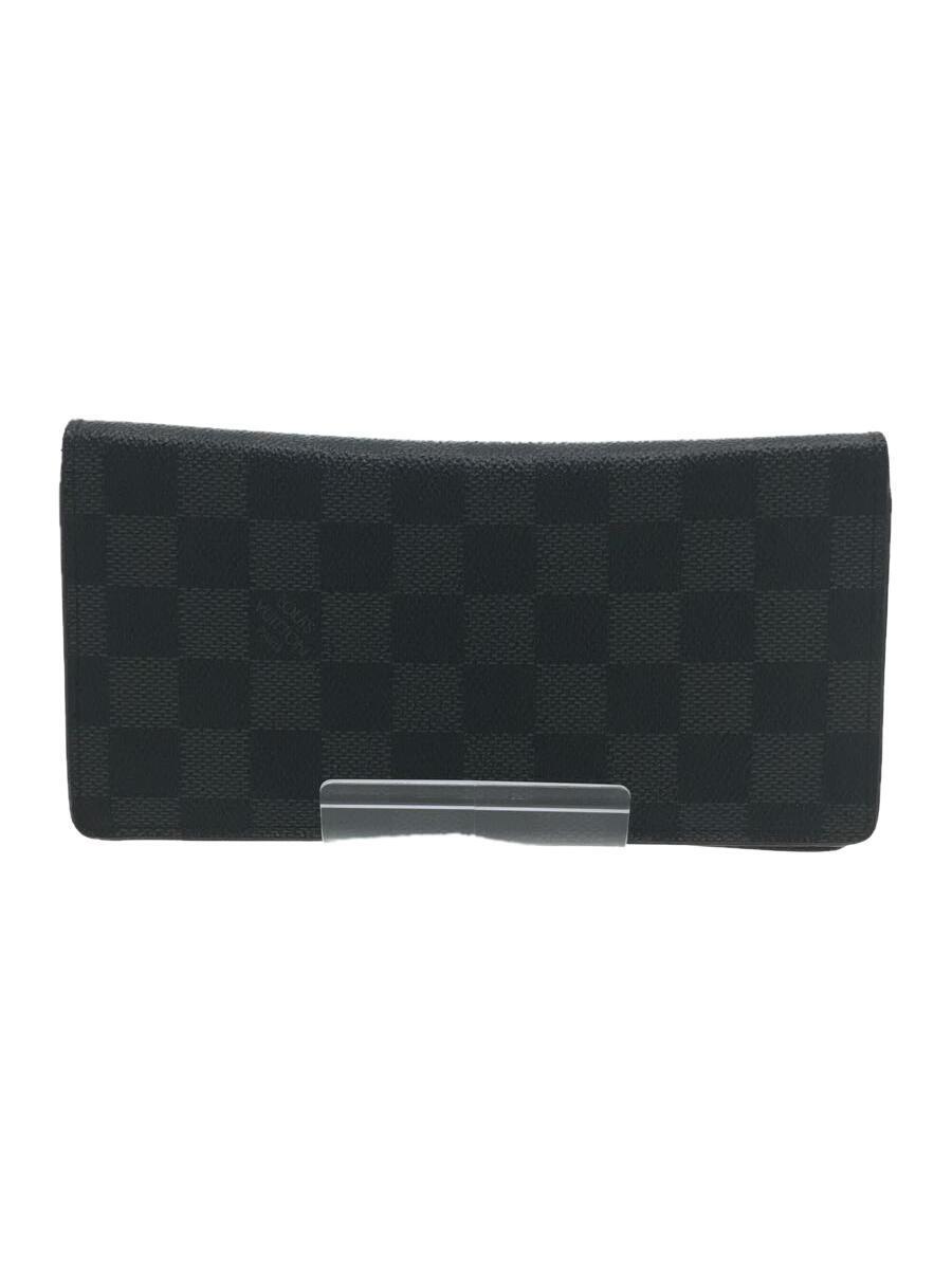 定番の冬ギフト LOUIS VUITTON◇ポルト・フォイユ・ロン_ダミエ・グラ