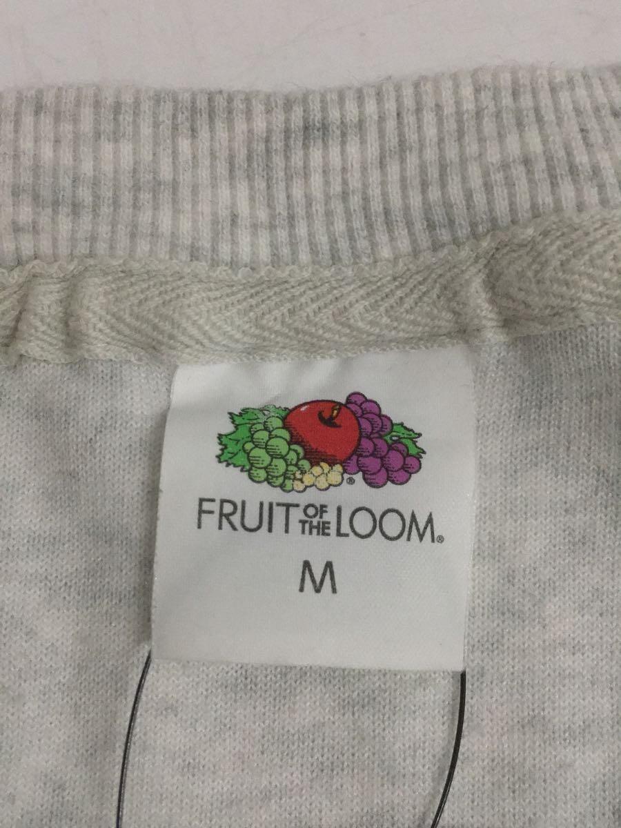 FRUIT OF THE LOOM◆SAUVENIR別注/パイル地/オールナイトクラブ/セットアップ/M/コットン/グレー_画像3