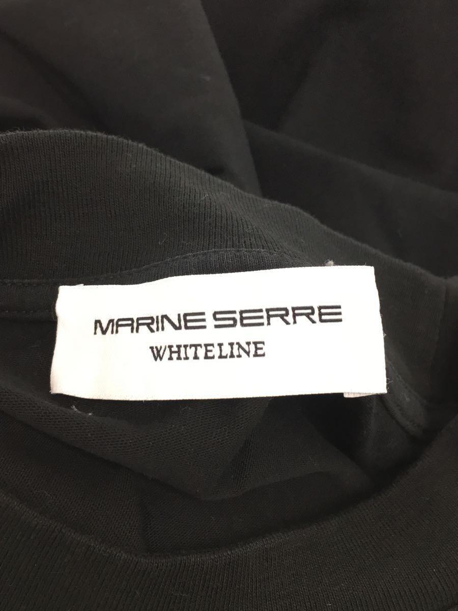 MARINE SERRE* футболка /S/ хлопок /BLK/. бирка трещина есть 