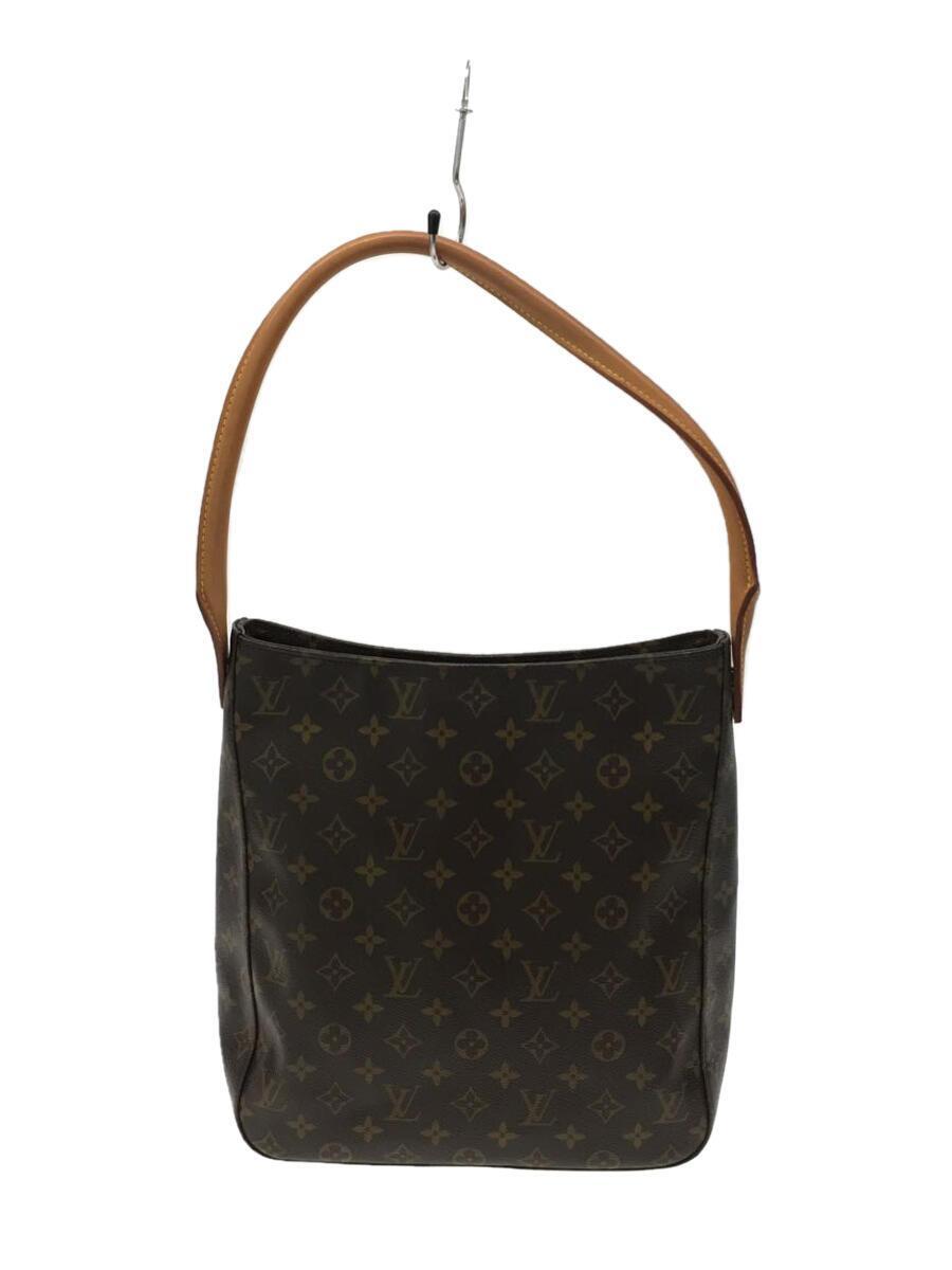 正規逆輸入品】 LOUIS VUITTON◇ルーピング_モノグラム_/ビニール