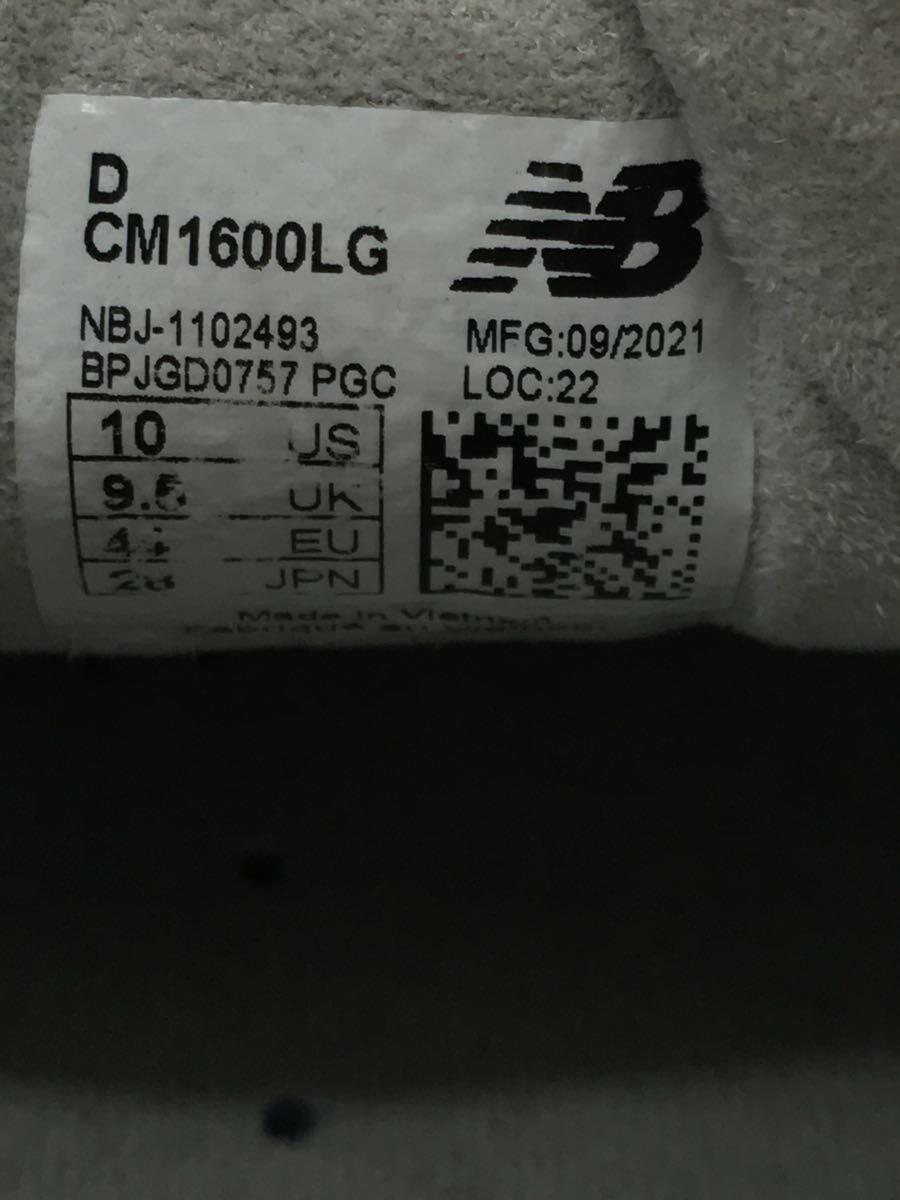 NEW BALANCE◆CM1600LG/ローカットスニーカー/28cm/GRY_画像5