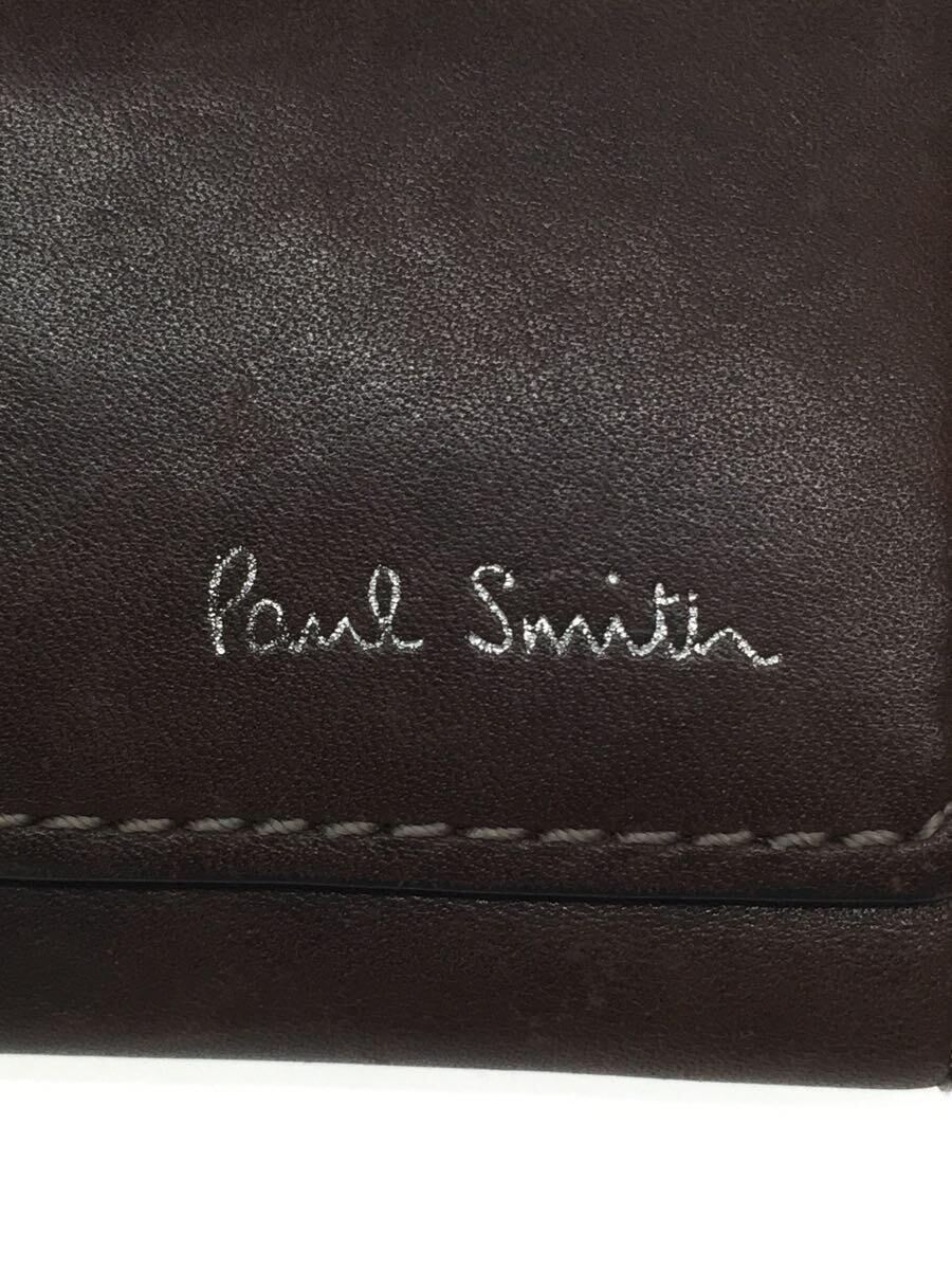 Paul Smith◆キーケース/レザー/ブラウン/メンズ_画像3