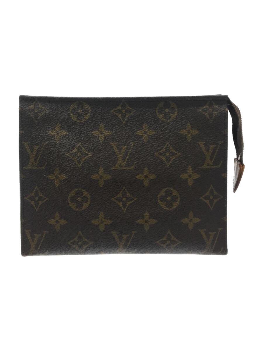 LOUIS VUITTON◆ポッシュ・トワレット19_モノグラム_BRW/PVC/BRW/モノグラム