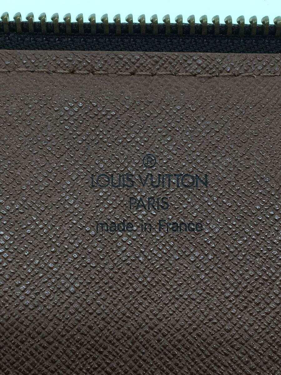 LOUIS VUITTON◆エテュイ・ヴォワヤージュMM_モノグラム_BRW/PVC/BRW_画像5