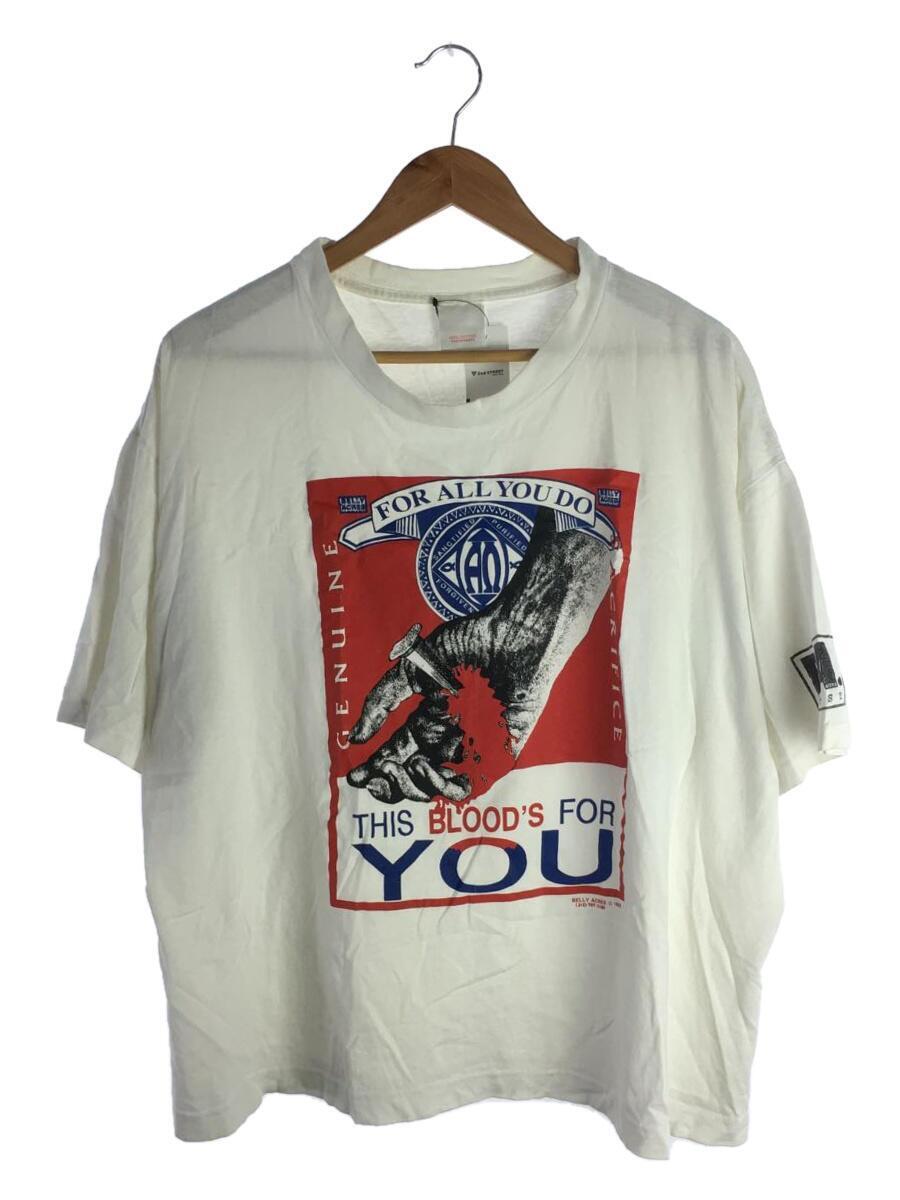 ワンピなど最旬ア! Tシャツ/-/コットン/WHT/プリント その他 - www