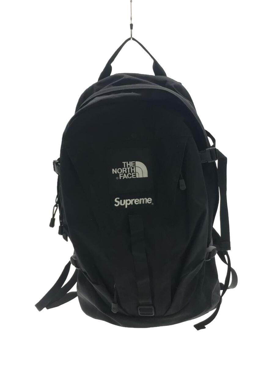 Supreme◆18FW/NORTH FACE/Expedition Backpack/リュック/ナイロン/BLK