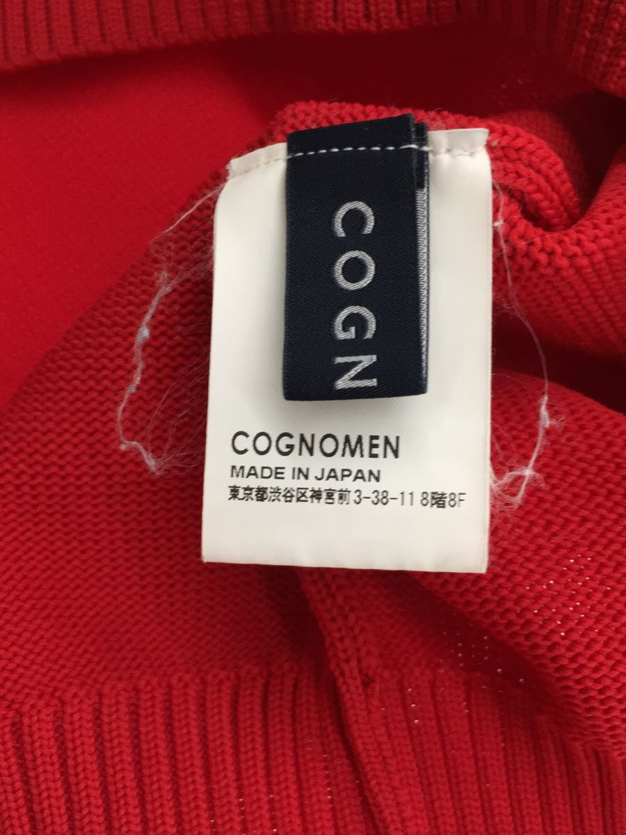 COGNOMEN/セーター(薄手)/L/ポリエステル/RED/CG-KN-U01_画像3
