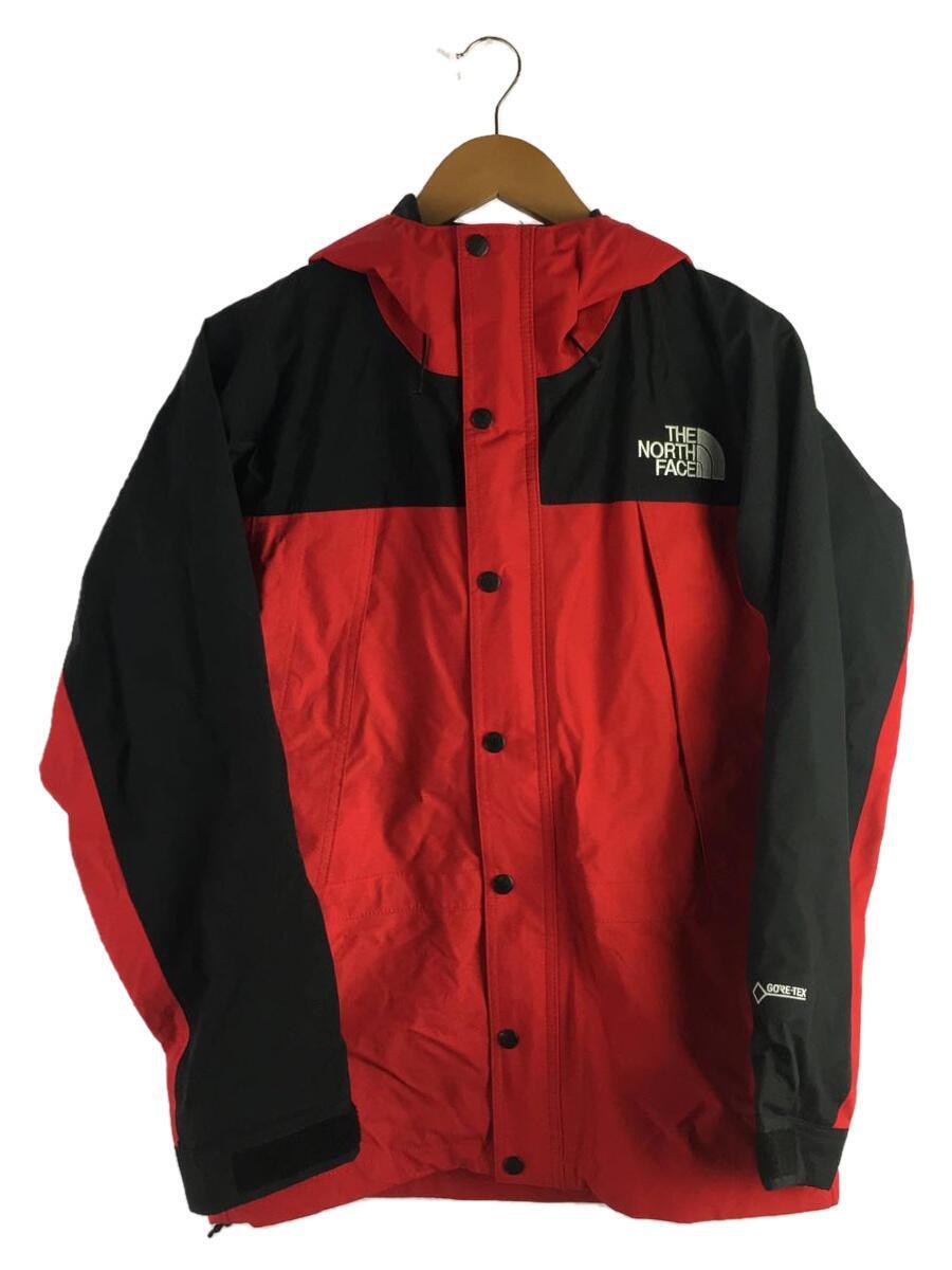 THE NORTH FACE◆MOUNTAIN LIGHT JACKET_マウンテンライトジャケット/S/ナイロン/RED