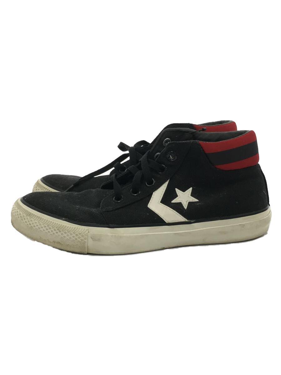 CONVERSE◆ハイカットスニーカー/27.5cm/ブラック/1CJ361/CHEVRONSTAR CK STJ MID_画像1