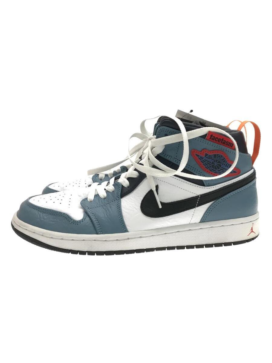 NIKE◇AIR JORDAN 1 MID SE FRLS APLA/エアジョーダン 1/ホワイト