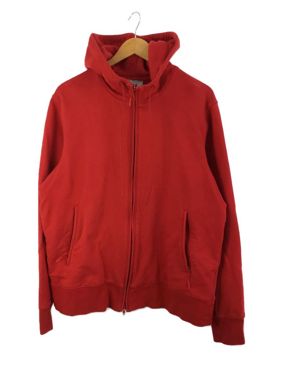 ブランドのギフト Y-3◇ジップパーカー/XL/コットン/RED/1AX001 XL