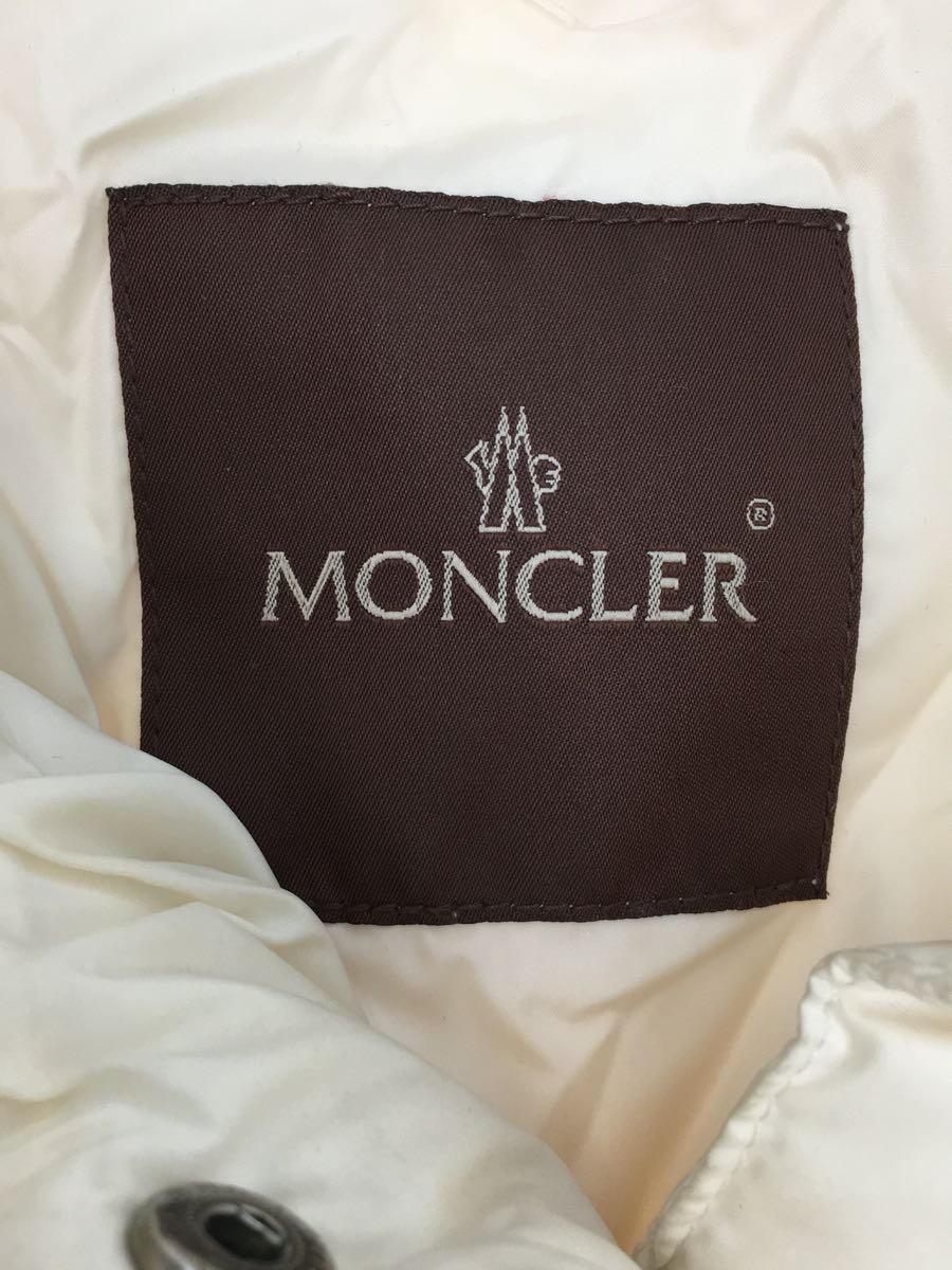 MONCLER* quilting down jacket /0/ nylon /CRM