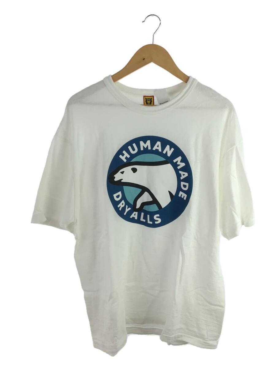 HUMAN MADE◇Tシャツ/XXL/コットン/ホワイト/23SS/GRAPHIC-