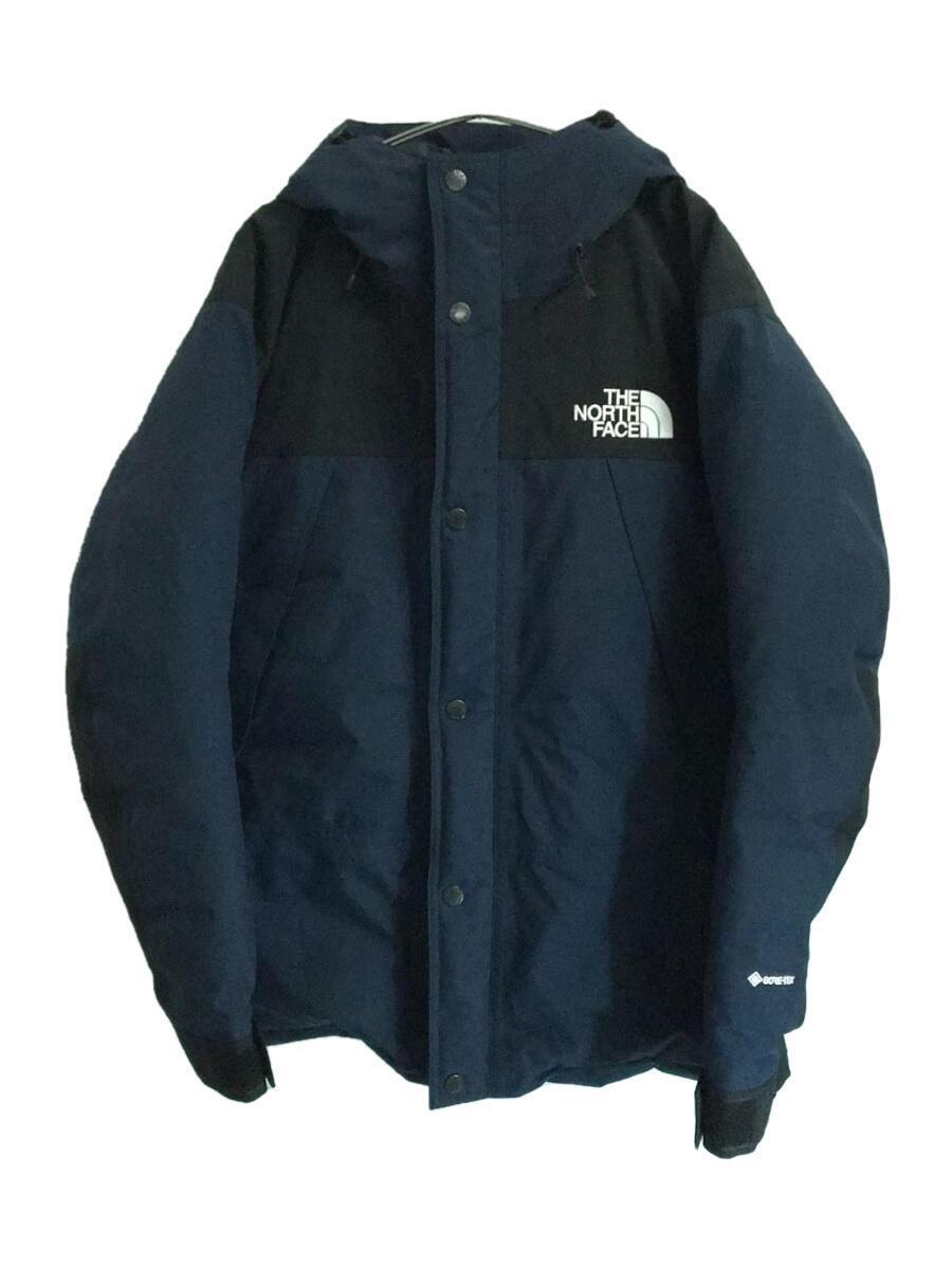 THE NORTH FACE◆MOUNTAIN DOWN JACKET_マウンテンダウンジャケット/L/ナイロン/NVY_画像1