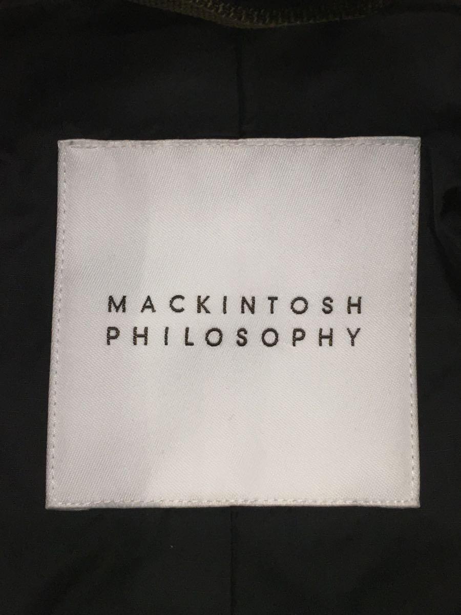 MACKINTOSH PHILOSOPHY◆ステンカラーコート/38/ナイロン/GRN/H1C14-118-76_画像3