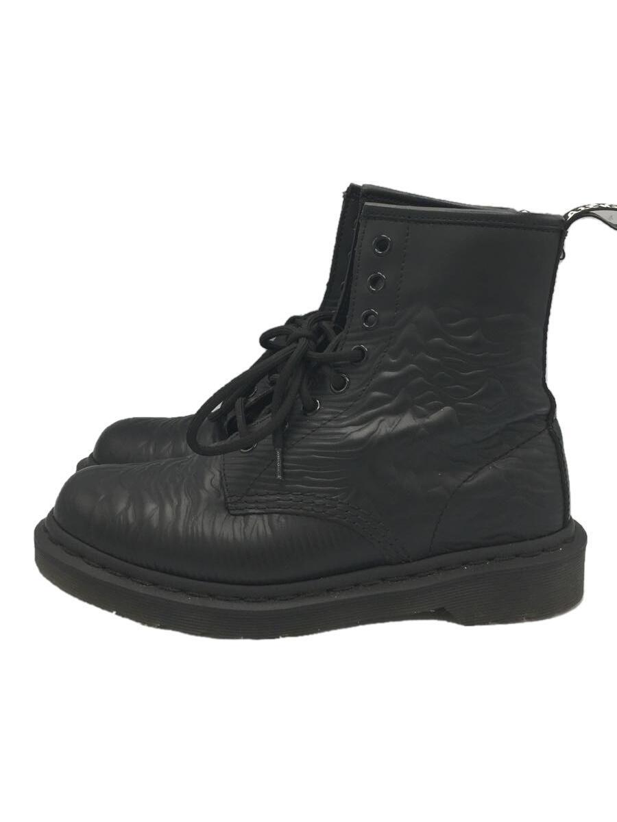 Dr.Martens◆×JOY DIVISION Unknown Pleasures/レースアップブーツ/UK5/BLK/24302