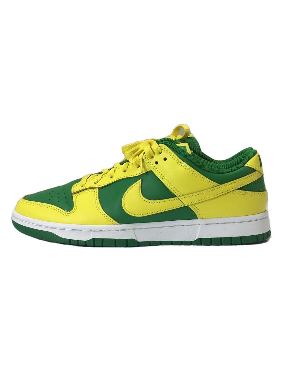 NIKE◆Dunk Low Reverse Brazil/ローカットスニーカー/28cm/GRN/DV0833-300