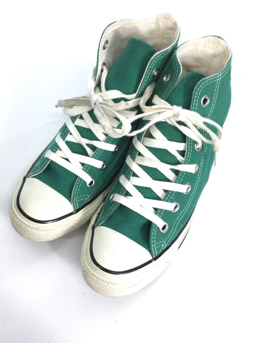 CONVERSE◆ALL STAR US COLORS HI/ハイカットスニーカー/24.5cm/GRN/キャンバス/1SC558_画像2