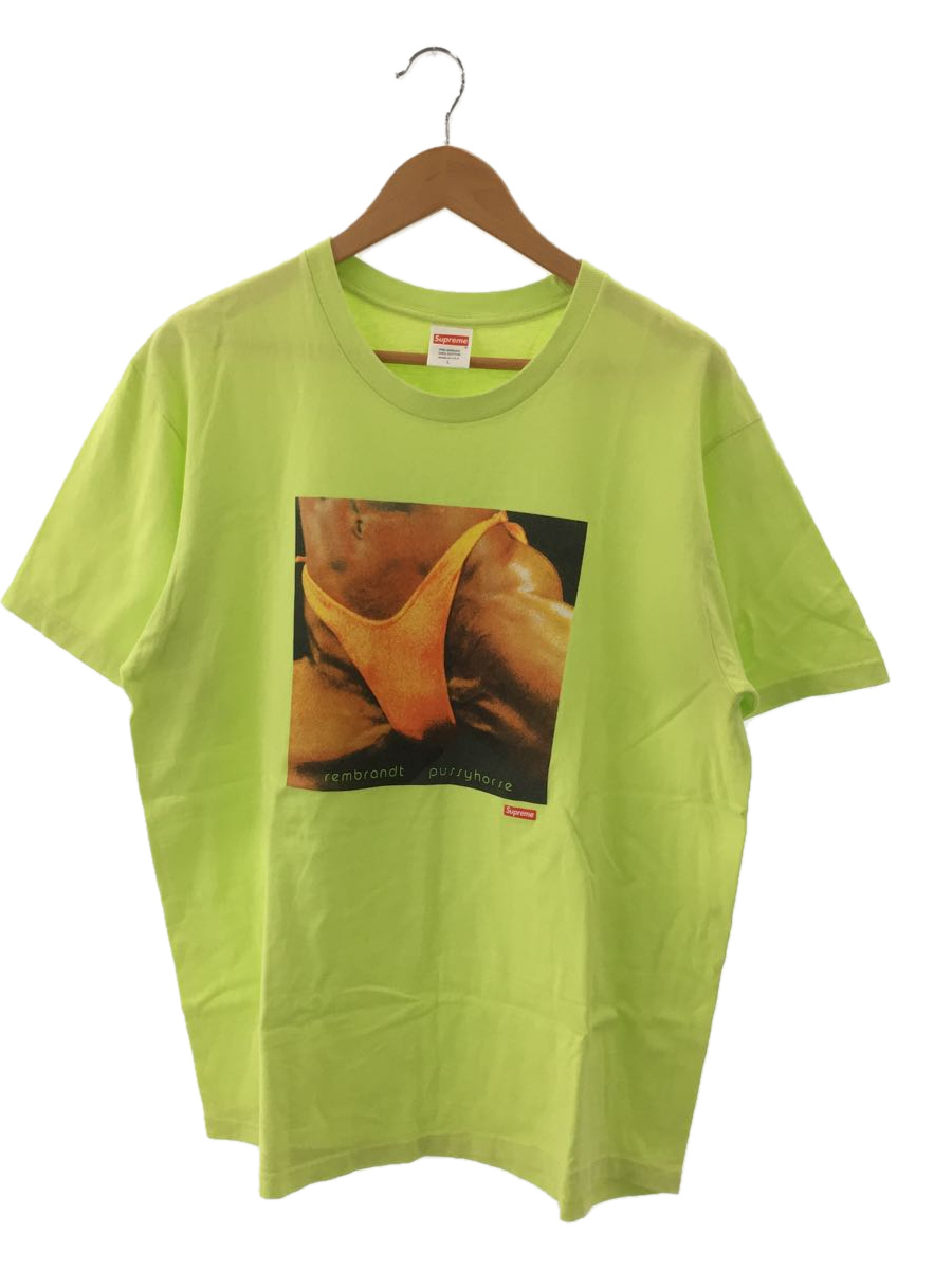 Supreme◆Tシャツ/L/コットン/GRN/プリント/Butthole Surfers Rembrandt Pussyhorse_画像1