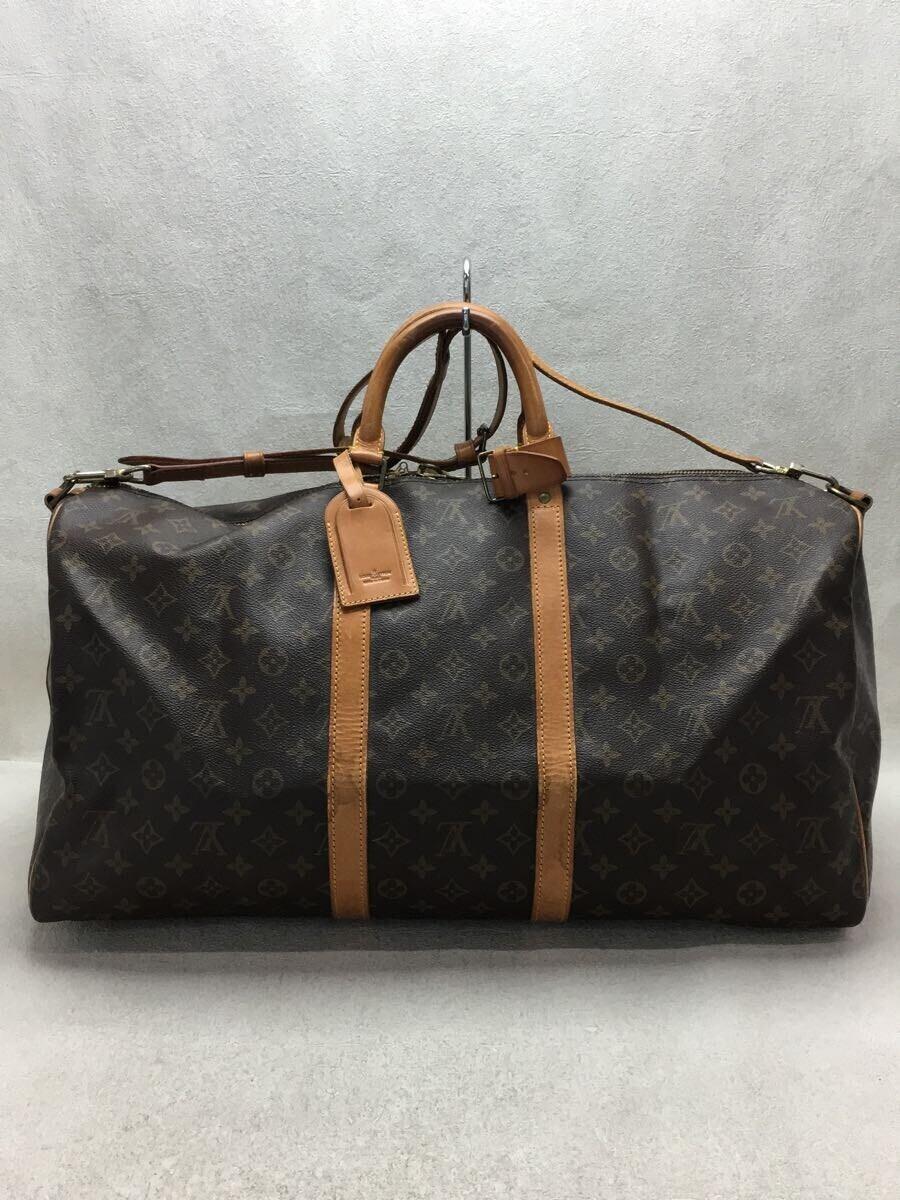 LOUIS VUITTON◆キーポル・バンドリエール55_モノグラム_BRW/PVC/BRW/M41414/V.I. 832_画像3