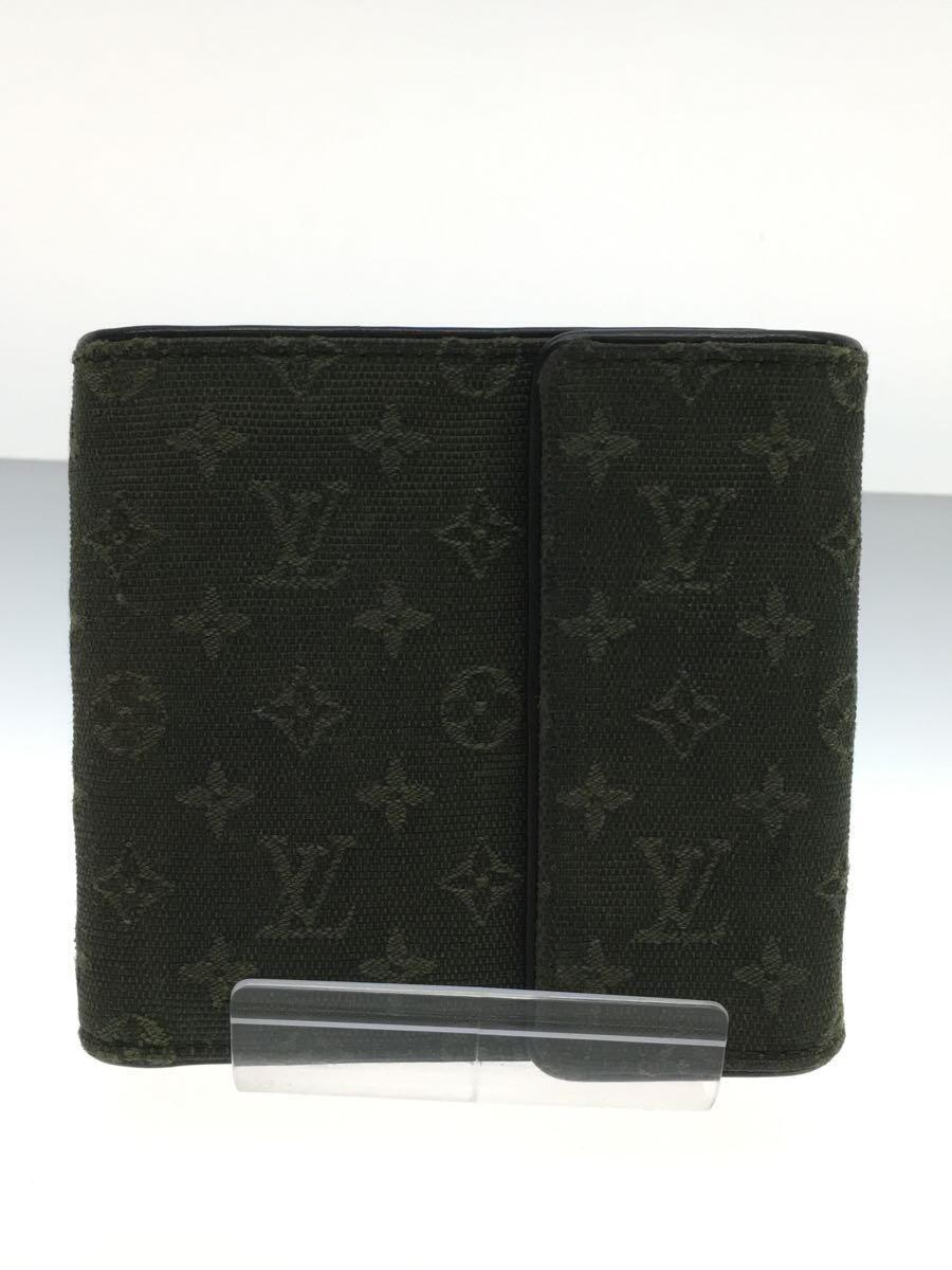 LOUIS VUITTON◇ポルトシェキエカルトクレディ_モノグラム_BRW/-/BRW