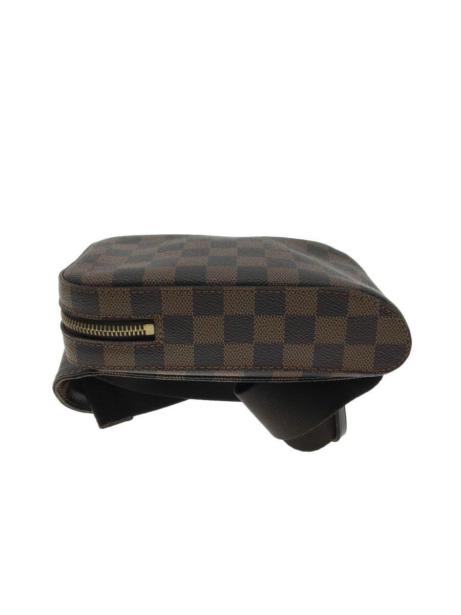 LOUIS VUITTON* Geronimo s_ Damier *eben_BRW/PVC/BRW