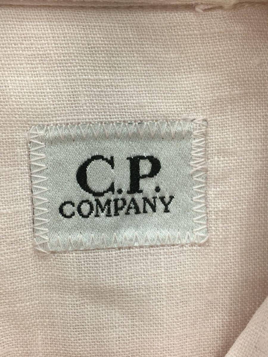 C.P.COMPANY◆C.P.COMPANY シーピーカンパニー長袖シャツ/3/リネン/ピンク_画像3