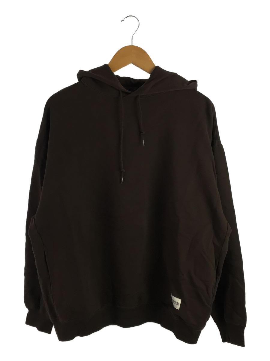 いラインアップ COOTIE◇Inlay Sweat Hoodie/パーカー/L/コットン/BRW