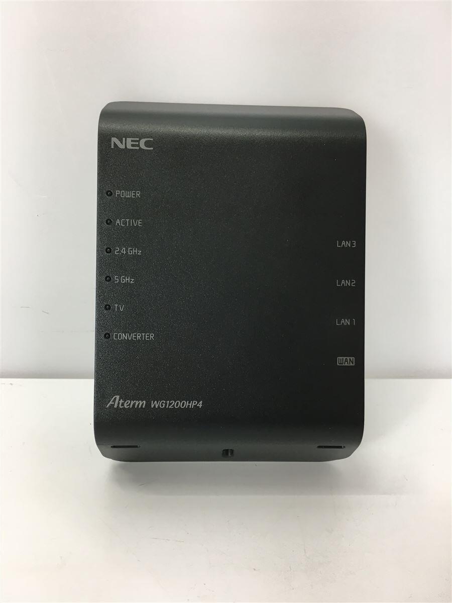 NEC◆無線LANルーター(Wi-Fiルーター) PA-WG1200HP4_画像1