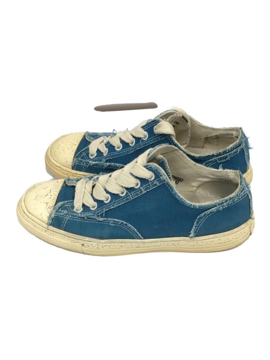 熱い販売 MIHARA YASUHIRO◆ローカットスニーカー/42/BLU/キャンバス/A06FW502 28.0cm 熱い販売 MIHARA YASUHIRO◆ローカットスニーカー/42/BLU/キャンバス/A06FW502 28.0cm