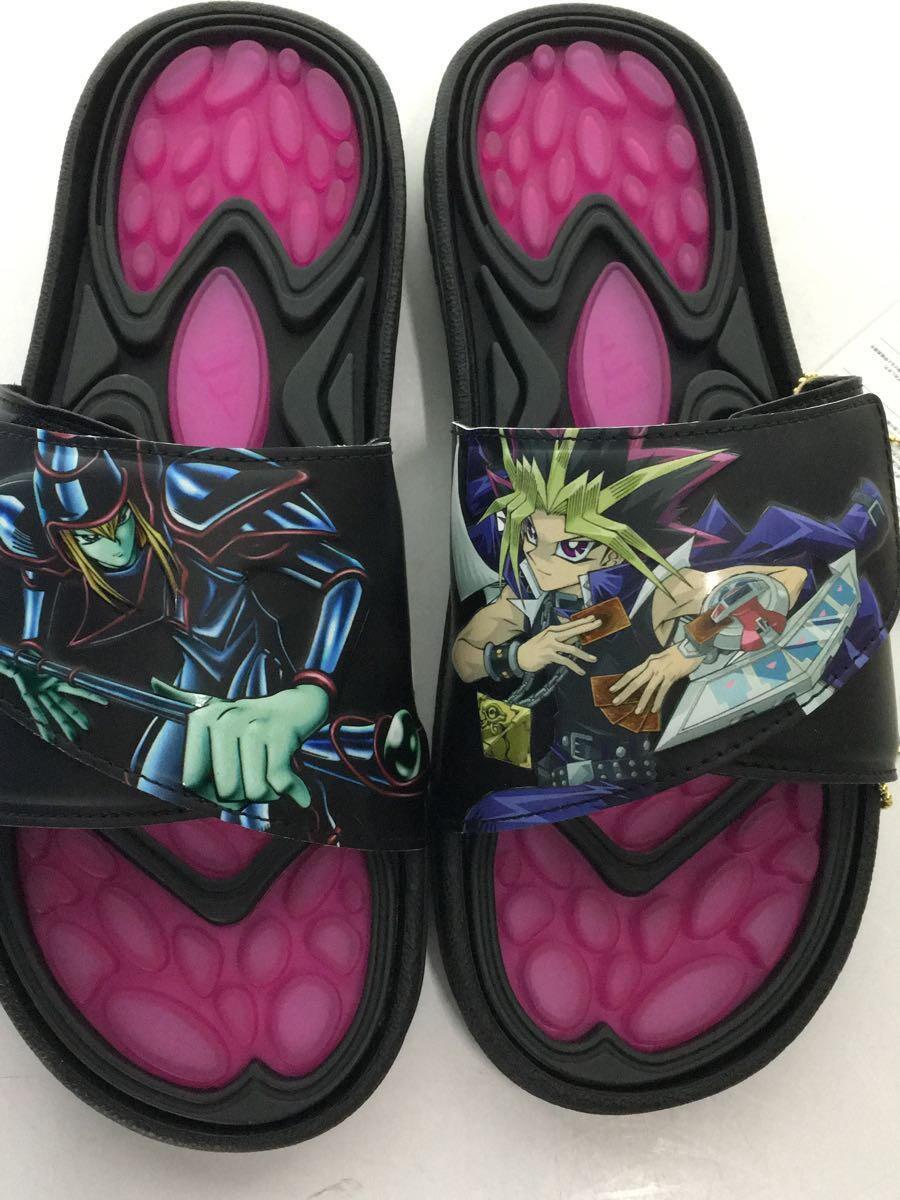 adidas◆REPTOSSAGE YU-GI-OH_レプトサージ遊戯王/26cm/BLK/レザー_画像7