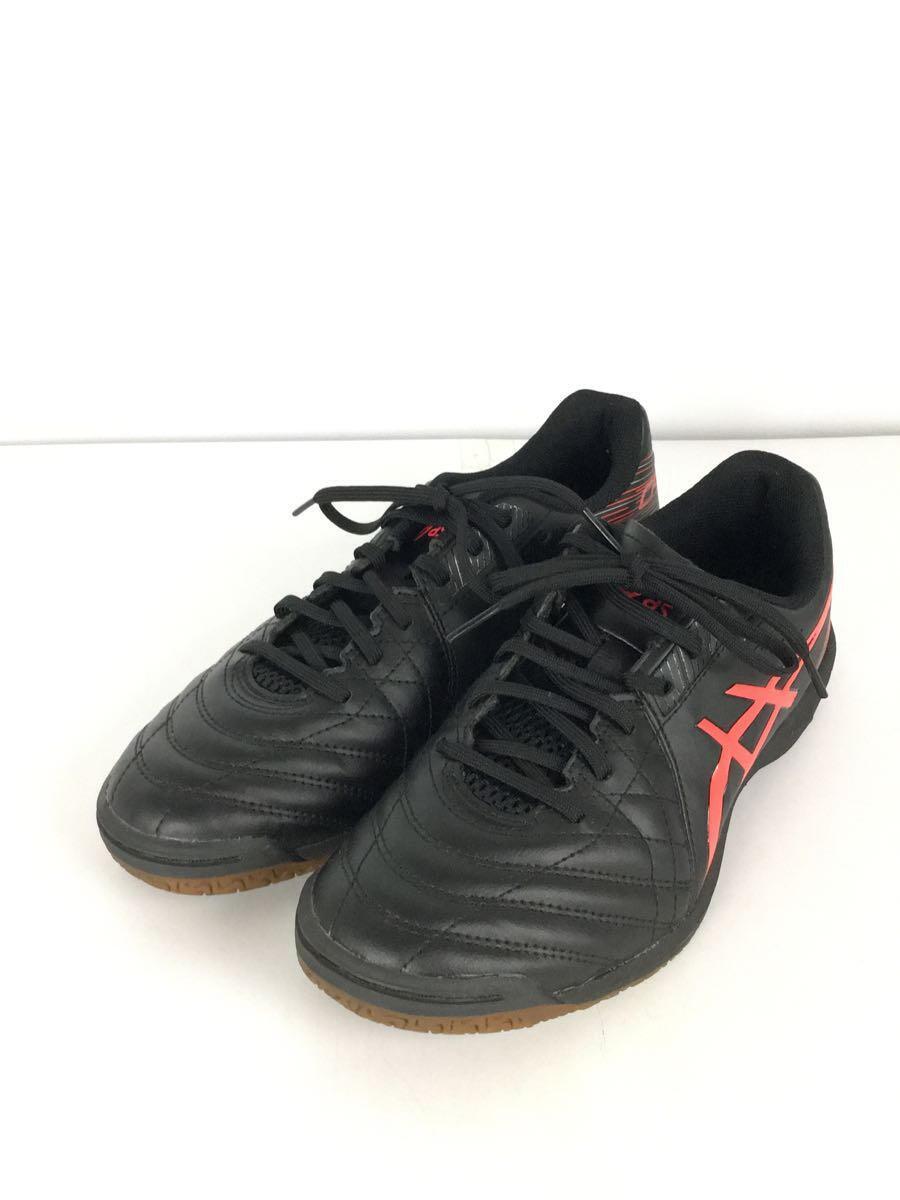 ASICS*CALCETTO WD 8/ futsal shoes /25.0cm/ sport other / black 